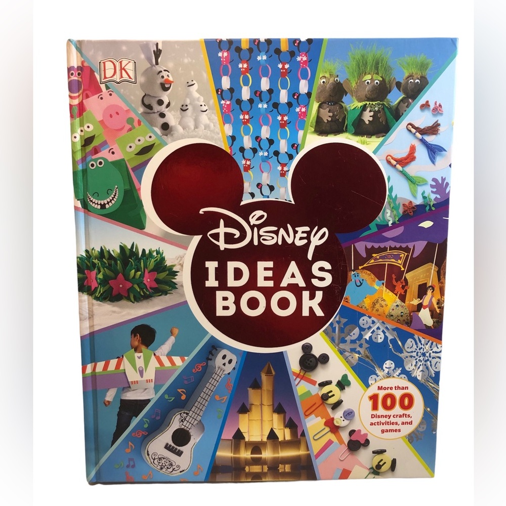 Disney Hardcover Idea Book , more than 100 Crafts, activities & games